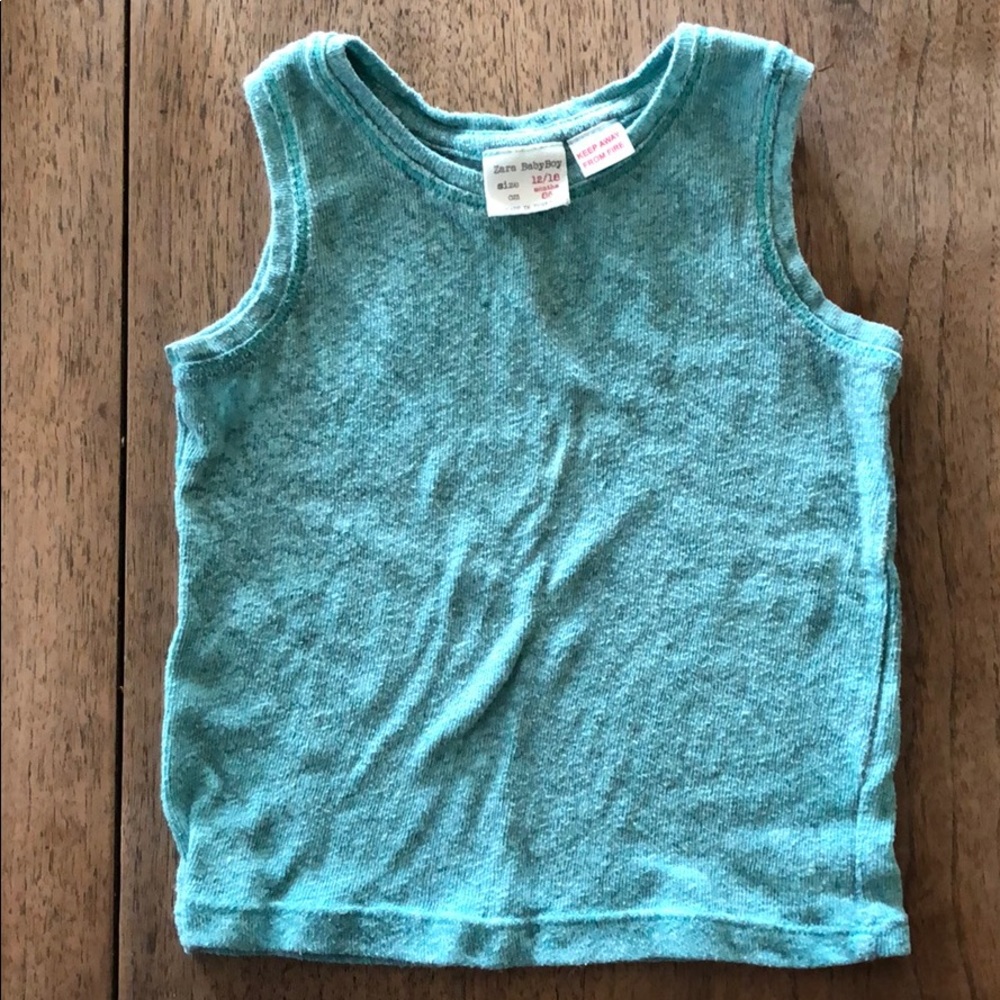 Zara knotted tank top